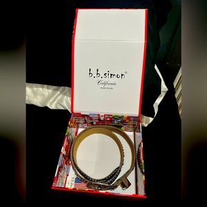 BB Simon Belt - Orchid (Size 36, Slightly worn)